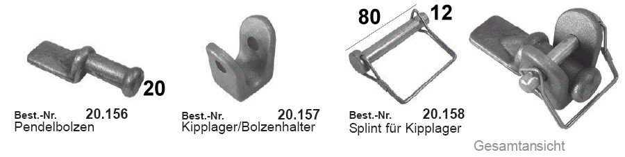 NEUMEIER Kipplager