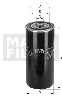 MANN Hydraulikölwechselfilter