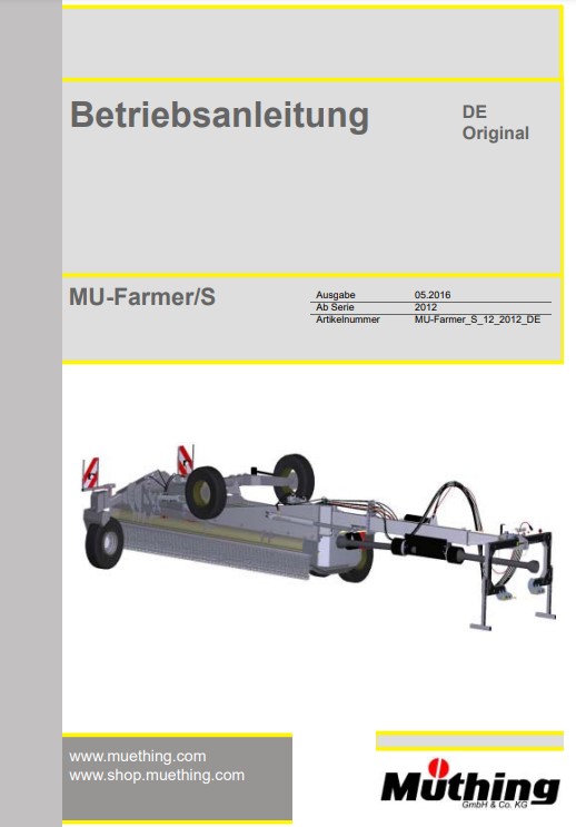 MÜTHING Bedienungsanleitung