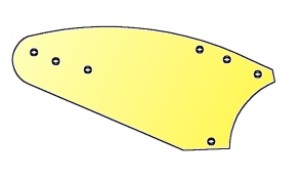 MÖLBRO Streichblechhinterteil
