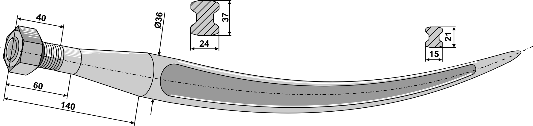 INDUSTRIEHOF Greiferzinken