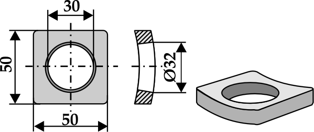 INDUSTRIEHOF Vorschweißplatte