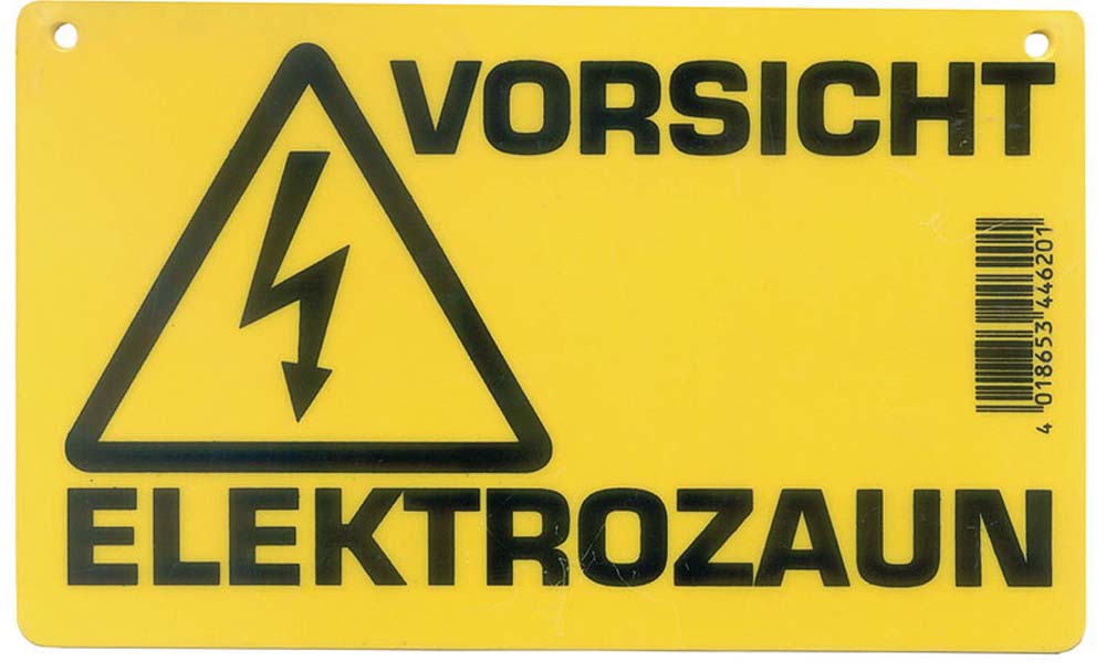Warnschild