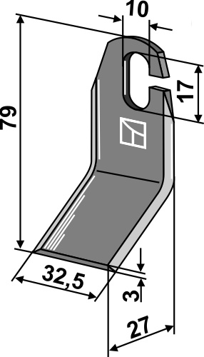 INDUSTRIEHOF Mähmesser
