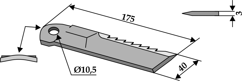 INDUSTRIEHOF Gegenmesser