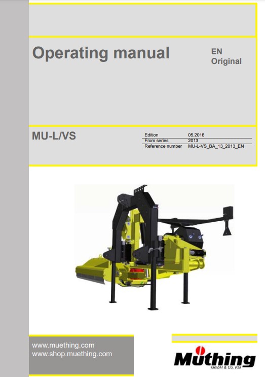 MÜTHING Bedienungsanleitung