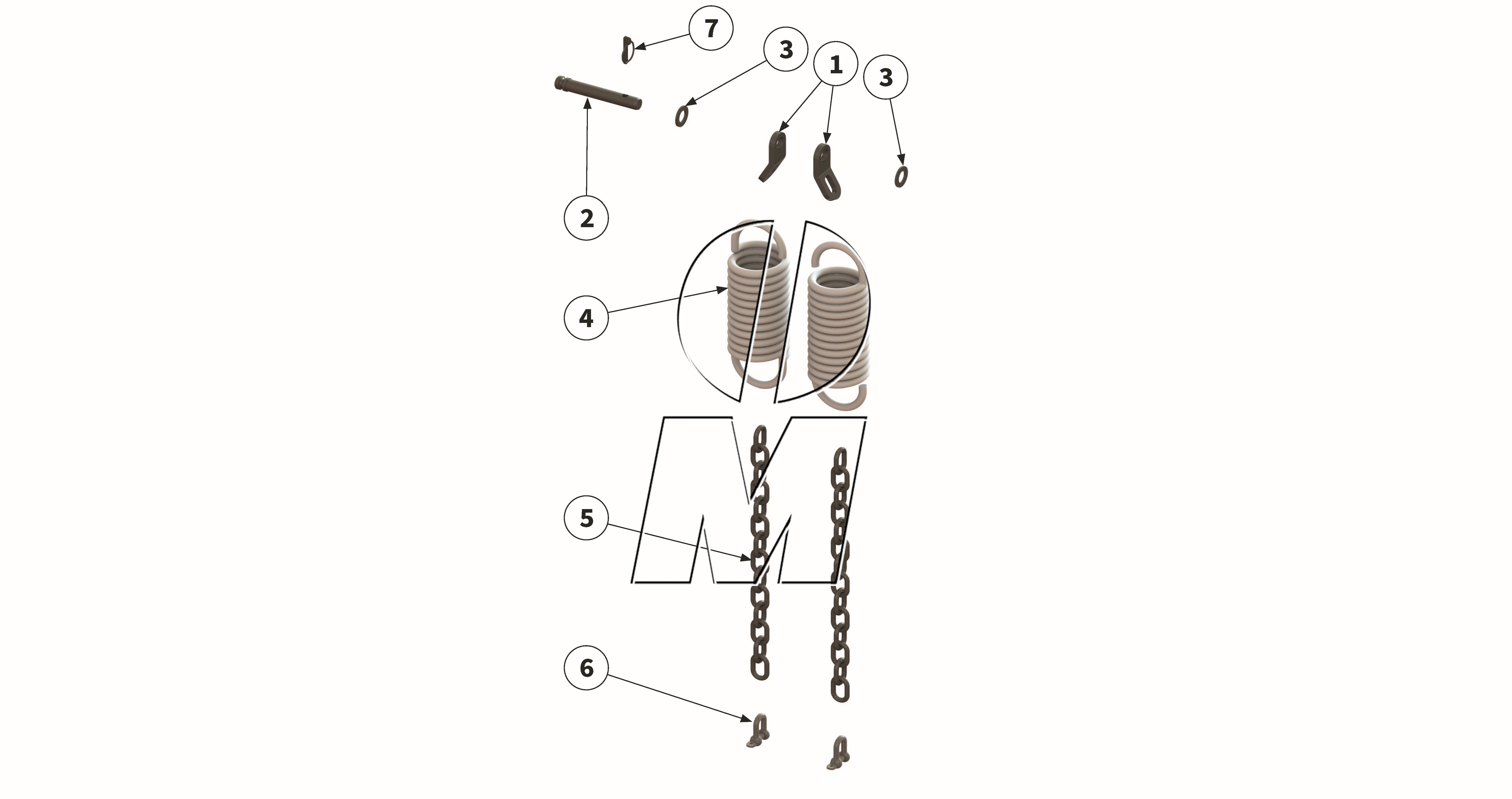 Zeichnung 25: Federentlastungspaket (P_M_ET_24_WEL)