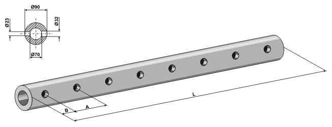 INDUSTRIEHOF Tragrohr
